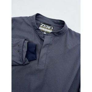 Zero Restriction Shirt Jacket‎ Men's XL Golf Outerwear Performance Blue Pullover